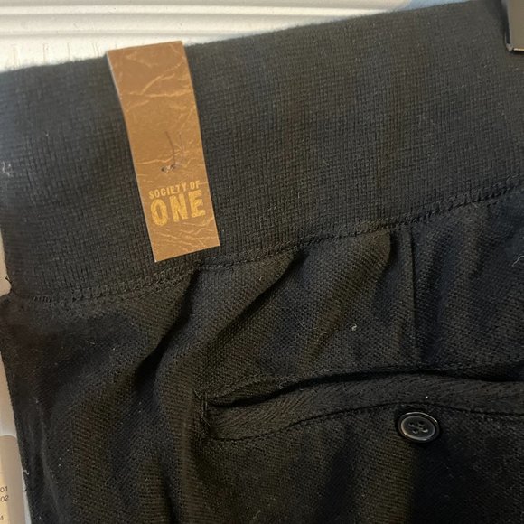 Society of One 2XLT 100% Cotton Shorts Black NWT Destination XL - Picture 4 of 5